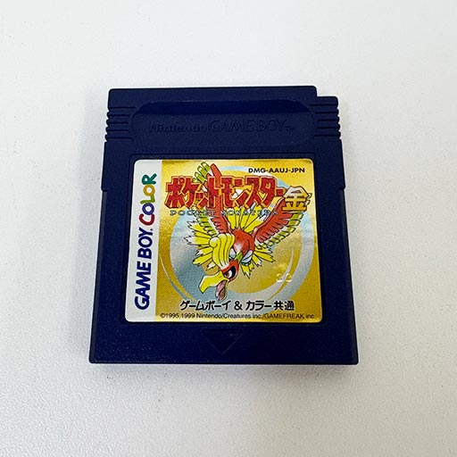 ゲームボーイ用ソフト ポケットモンスター 金
