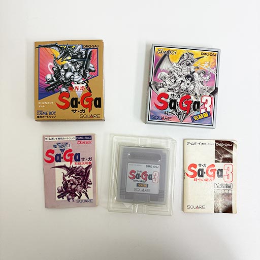 ゲームボーイ用ソフト『サ・ガ』シリーズ